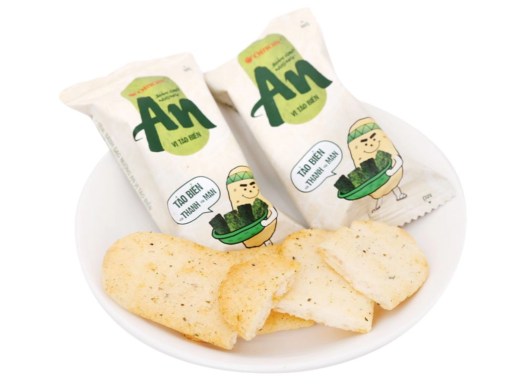 Bánh gạo nướng vị tảo biển Orion An gói 111.3g